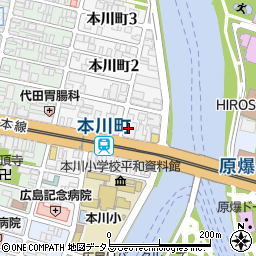 松村石油株式会社　広島営業所周辺の地図