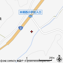 広島県三原市本郷町南方7475周辺の地図