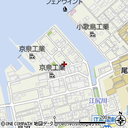 広島県尾道市向島町富浜16060-78周辺の地図