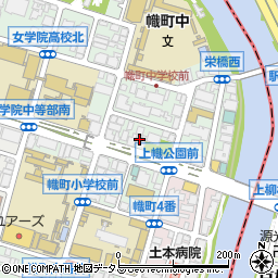 日本聖公会広島復活教会周辺の地図