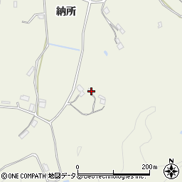 広島県三原市沼田東町納所702周辺の地図