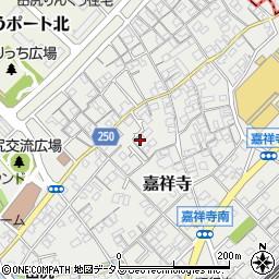 大阪府泉南郡田尻町嘉祥寺731周辺の地図