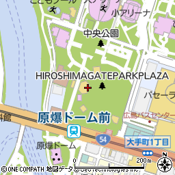 広島市自転車等駐車場　広島バスセンター西自転車等駐車場Ｂ周辺の地図