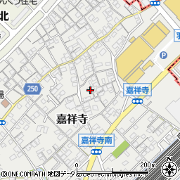 大阪府泉南郡田尻町嘉祥寺759周辺の地図