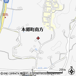 広島県三原市本郷町南方5105周辺の地図