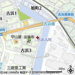 株式会社西兵商店　三原営業所周辺の地図