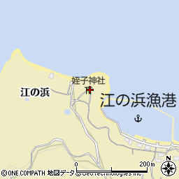 香川県高松市庵治町江の浜6012周辺の地図