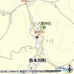 大阪府和泉市春木川町612周辺の地図