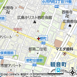 広島県広島市西区都町21-5周辺の地図
