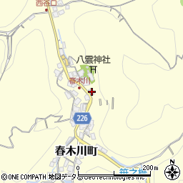 大阪府和泉市春木川町169周辺の地図