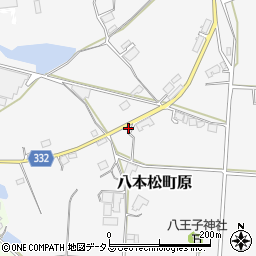 広島県東広島市八本松町原4963周辺の地図