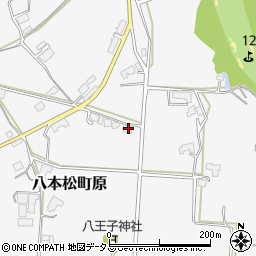広島県東広島市八本松町原4987周辺の地図
