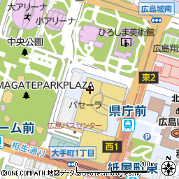 そごう広島店新館５Ｆ婦人服・ヤングデニムエクスプレス周辺の地図