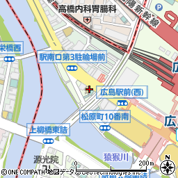 広島医療秘書こども専門学校周辺の地図