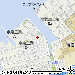広島県尾道市向島町富浜16060-93周辺の地図