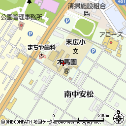泉佐野市立末広小学校周辺の地図