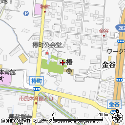 金谷天満宮神社周辺の地図