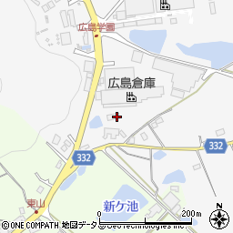 広島倉庫株式会社八本松倉庫周辺の地図