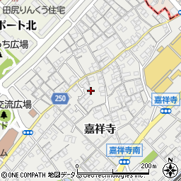 大阪府泉南郡田尻町嘉祥寺730周辺の地図