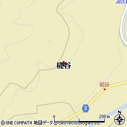 島根県吉賀町（鹿足郡）椛谷周辺の地図