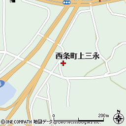 広島県東広島市西条町上三永1092周辺の地図