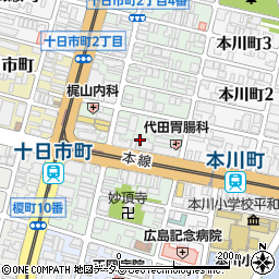 有限会社まるにし呉服店周辺の地図