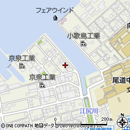広島県尾道市向島町富浜16060-104周辺の地図