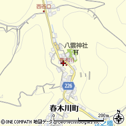 大阪府和泉市春木川町614周辺の地図