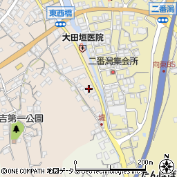 広島県尾道市向島町1082-2周辺の地図