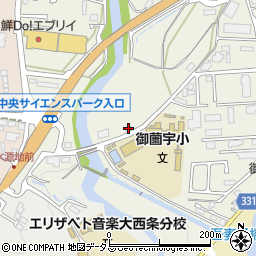 広島県東広島市西条町御薗宇8545周辺の地図