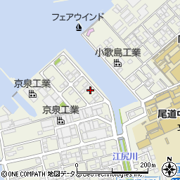 広島県尾道市向島町富浜16060-103周辺の地図