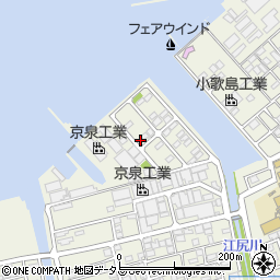 広島県尾道市向島町富浜16060-21周辺の地図