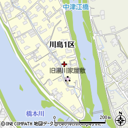 桂太郎旧宅周辺の地図