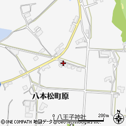 広島県東広島市八本松町原10880周辺の地図