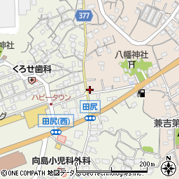 広島県尾道市向島町715-9周辺の地図
