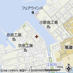 広島県尾道市向島町富浜16060-102周辺の地図