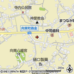 セブンイレブン尾道向東店周辺の地図