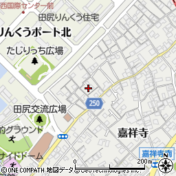 大阪府泉南郡田尻町嘉祥寺900周辺の地図