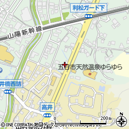 出光リテール販売株式会社　中国カンパニー・石内バイパス給油所周辺の地図