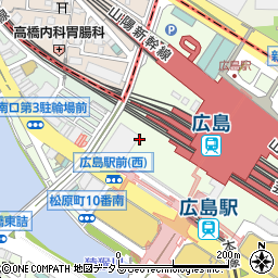 ホテルヴィアイン広島周辺の地図