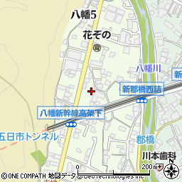 広島県広島市佐伯区八幡5丁目16周辺の地図