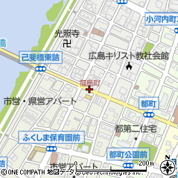 福島町周辺の地図