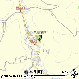 大阪府和泉市春木川町165周辺の地図