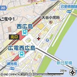 カーブス己斐周辺の地図