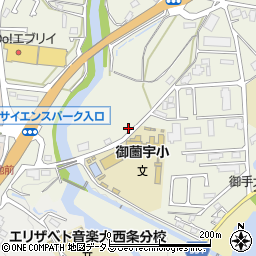 広島県東広島市西条町御薗宇546周辺の地図