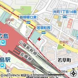 エヌエスデイ株式会社　広島営業所周辺の地図