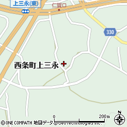 広島県東広島市西条町上三永1113周辺の地図