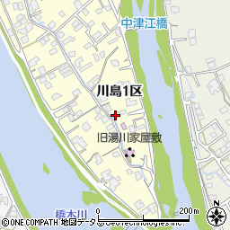 藍場庵周辺の地図