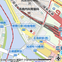 株式会社学生社・賃貸情報ギャラリー広島駅前店周辺の地図