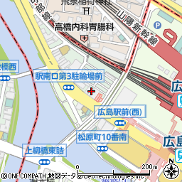 トータルビューティーカレッジ広島校周辺の地図